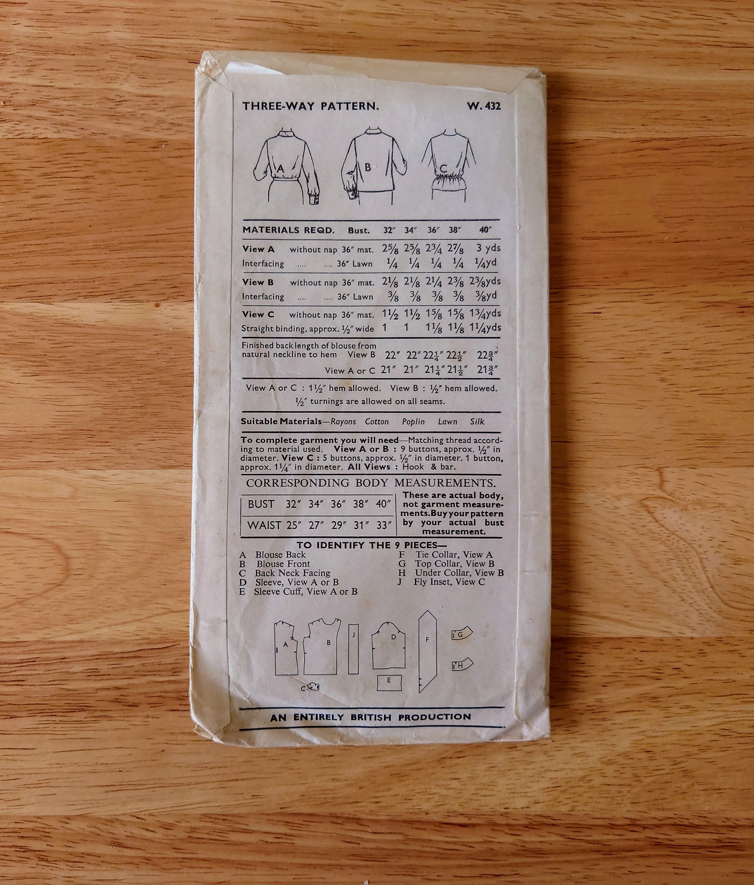 Vintage three way Sewing Pattern 1960's Original Woman's Clothes Patterns Mid Century  Sewing Pattern Knitting Design Pattern Print
