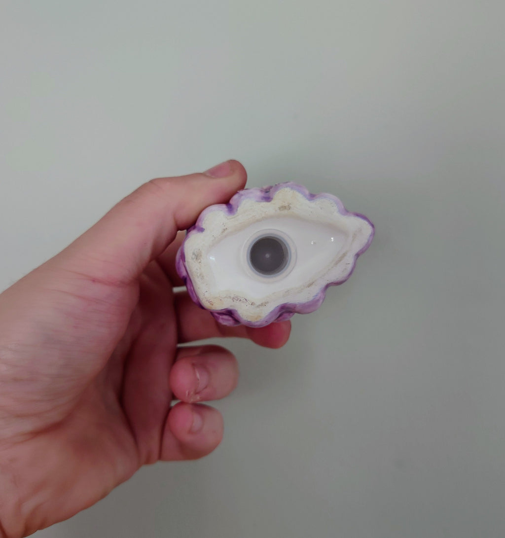 Novelty Grape Cruets Ceramic Salt and Pepper Shaker Purple Grape Fruit Cruets Salts Shakers Kitsch Country Cottage Tableware