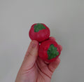 Vintage Salt and Pepper Shaker Tomato Red Fruit Vegetable Novelty Cruets Ceramic Shaker Set