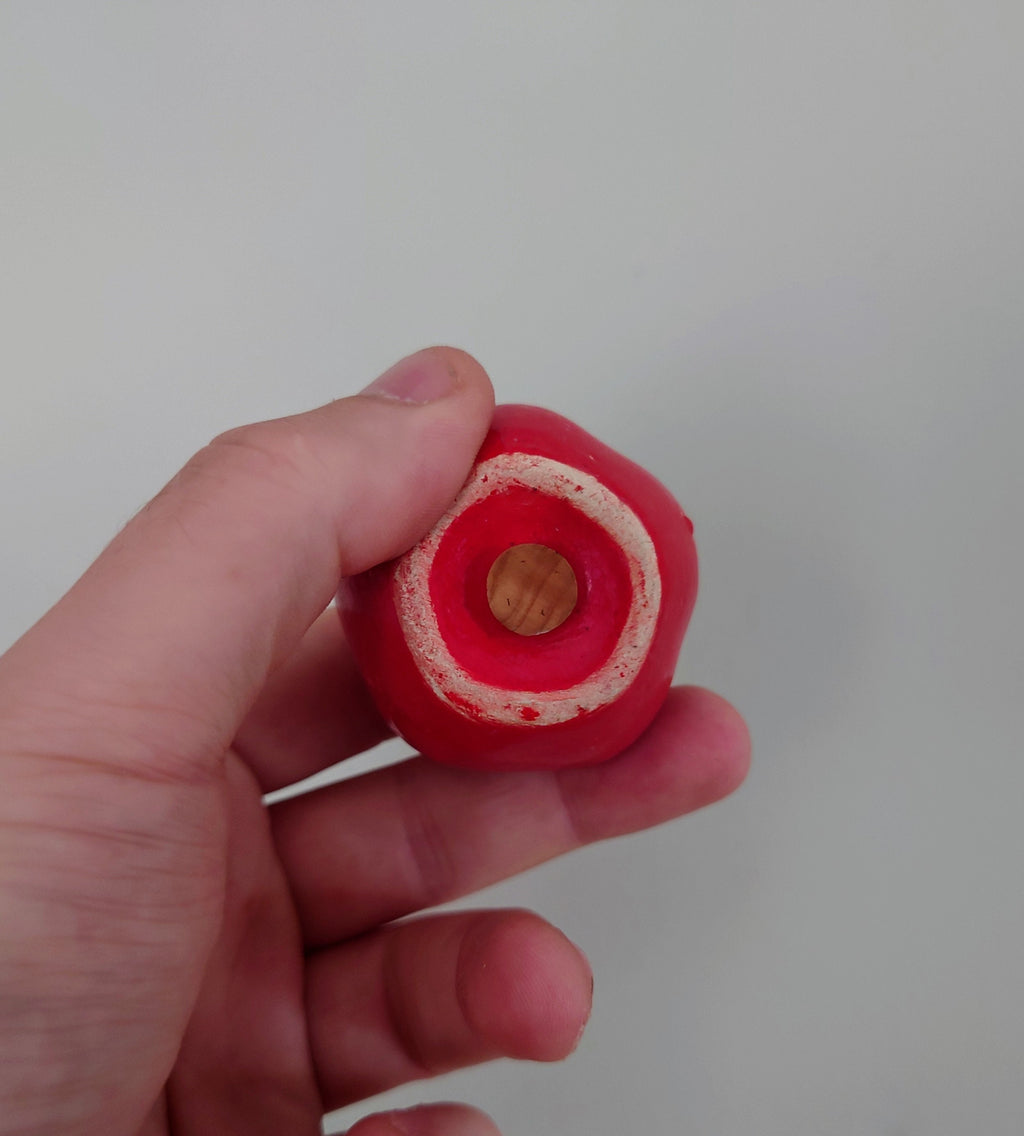 Vintage Salt and Pepper Shaker Tomato Red Fruit Vegetable Novelty Cruets Ceramic Shaker Set