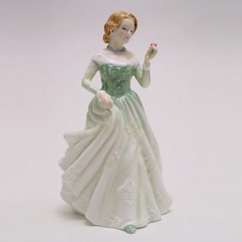 Grace HN3699  Royal Doulton Figurine Porcelain Statue Pretty Lady Figure Vintage by Nada Pedley  Classic Doulton Collectable  Figure