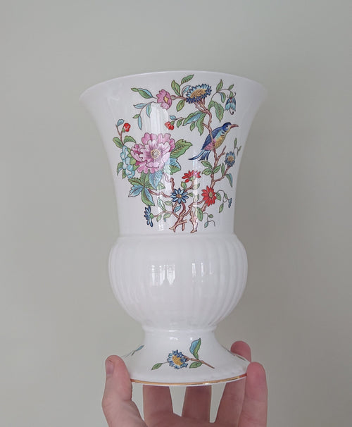 Aynsley Trumpet Vase (large) - Pembroke  Aynsley Fine Bone China Porcelain Made in England Pembroke Pattern Collectable Gift Vintage