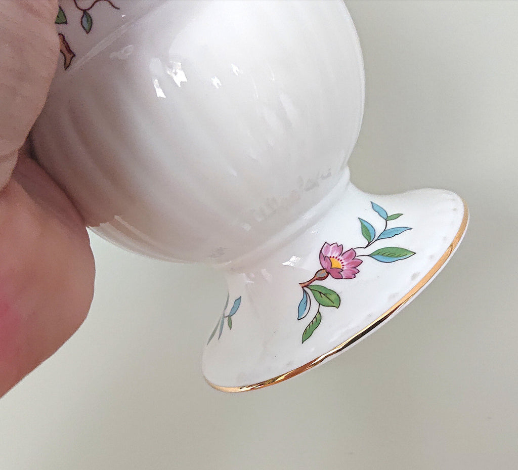 Aynsley Trumpet Vase (large) - Pembroke  Aynsley Fine Bone China Porcelain Made in England Pembroke Pattern Collectable Gift Vintage