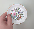 Aynsley  Round Sweet Meat Dish Pembroke (Gold Trim) Fine Bone China Porcelain Made in England Pembroke Pattern Collectable Gift Vintage