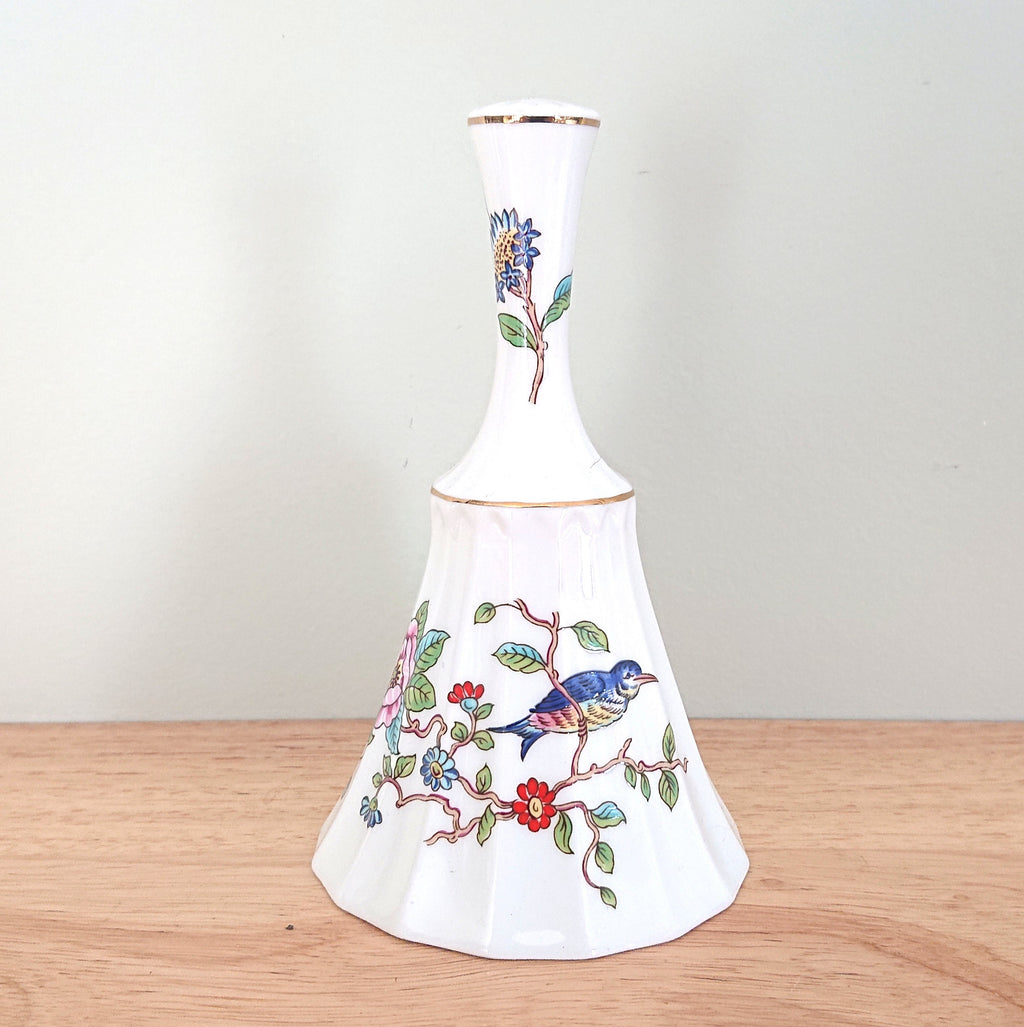 Aynsley Bell Ceramic  Pembroke (Gold Trim) Pembroke Fine Bone China Porcelain Made in England Pembroke Pattern Collectable Gift Vintage