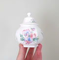 Little Sweetheart Candy Jar Fine Bone China Porcelain Made in England Little Sweetheart  Pattern Collectable Vintage