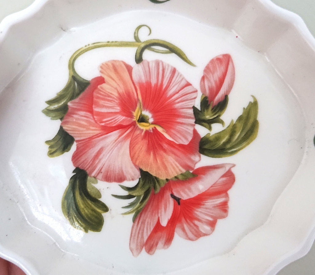 Silver Tray Chelsea Flowers Fine Bone China Porcelain Made in England Chelsea Flowers Pattern Collectable  Vintage sandwich tray