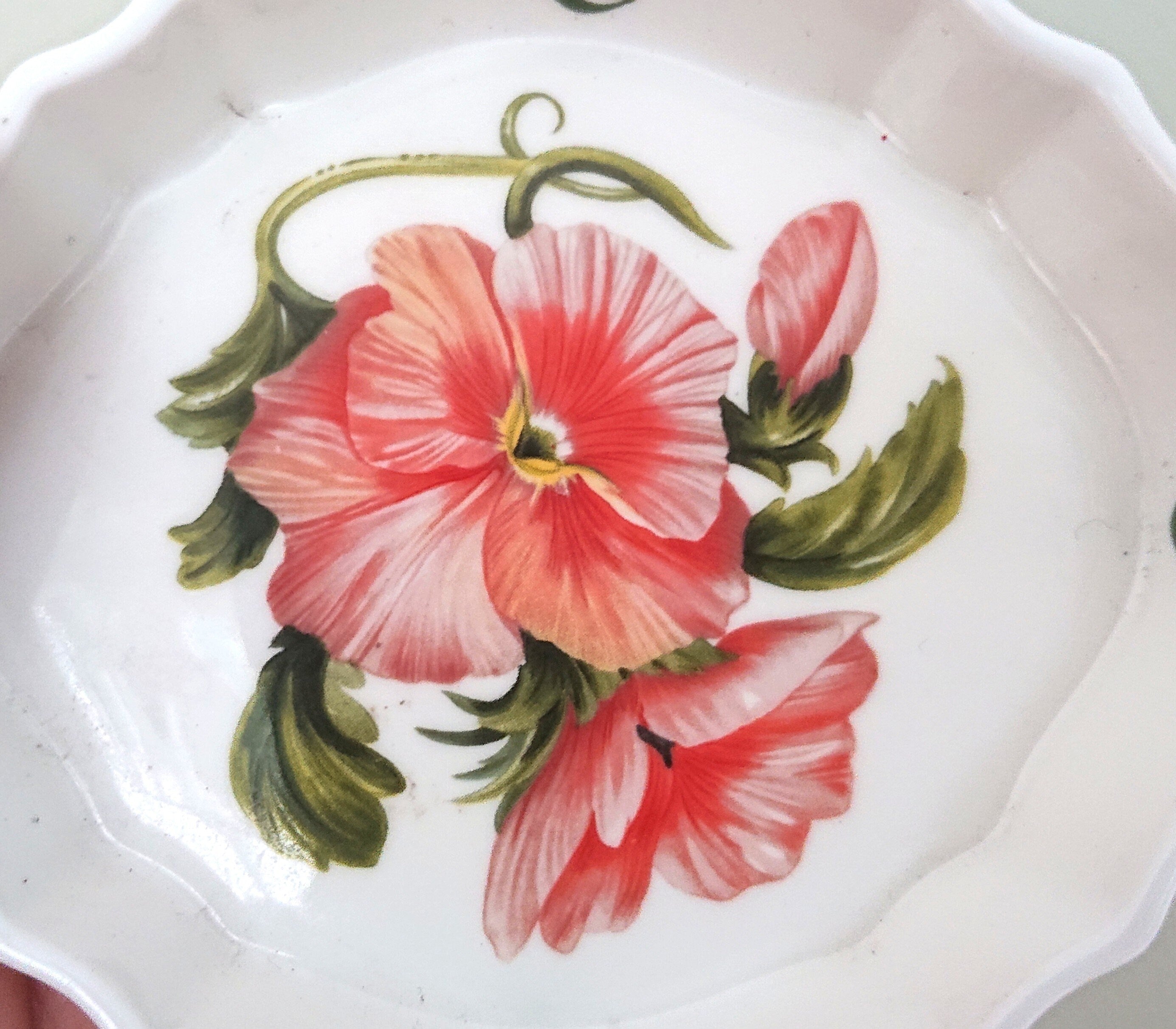 Silver Tray Chelsea Flowers Fine Bone China Porcelain Made in England Chelsea Flowers Pattern Collectable  Vintage sandwich tray