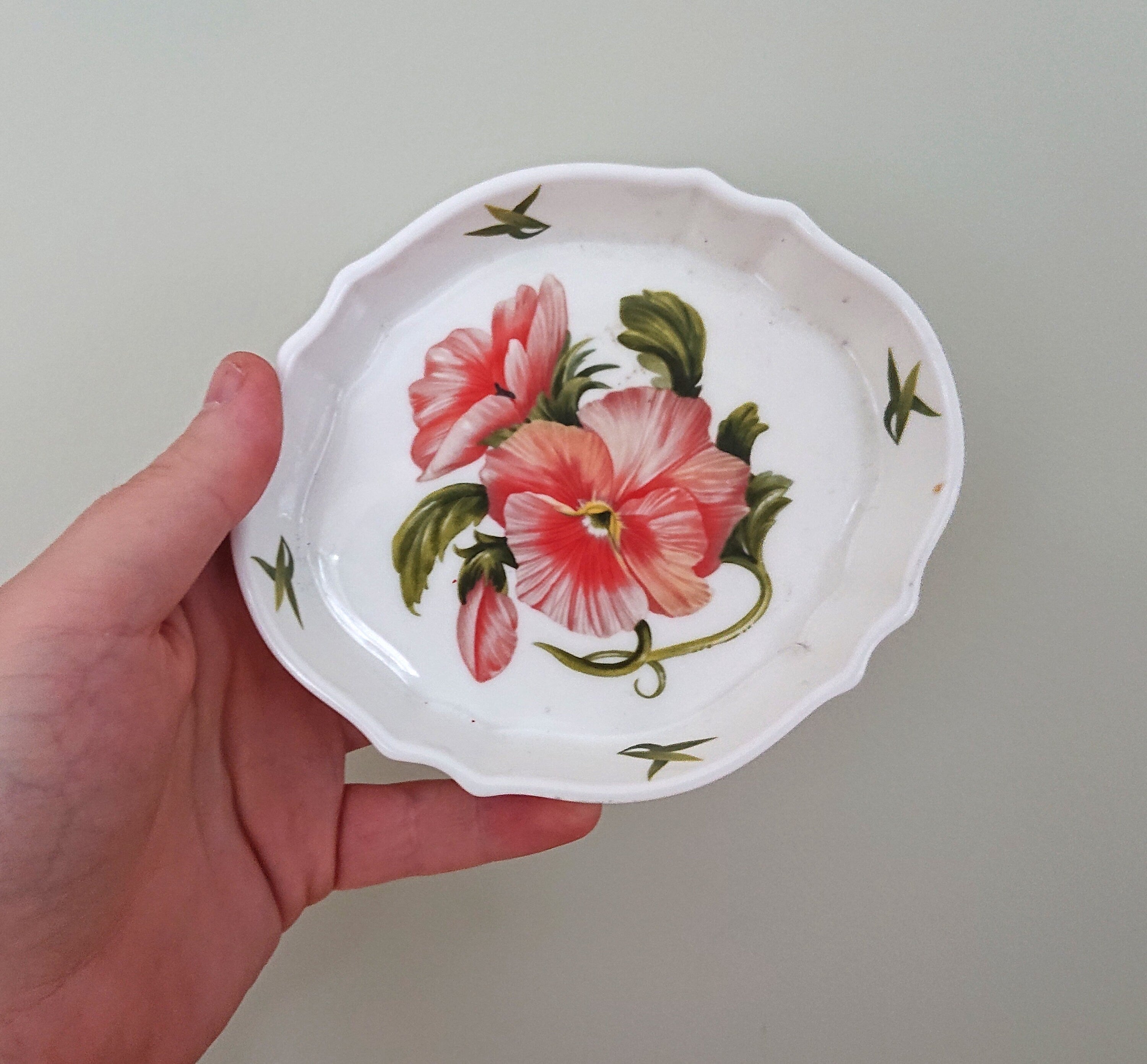 Silver Tray Chelsea Flowers Fine Bone China Porcelain Made in England Chelsea Flowers Pattern Collectable  Vintage sandwich tray
