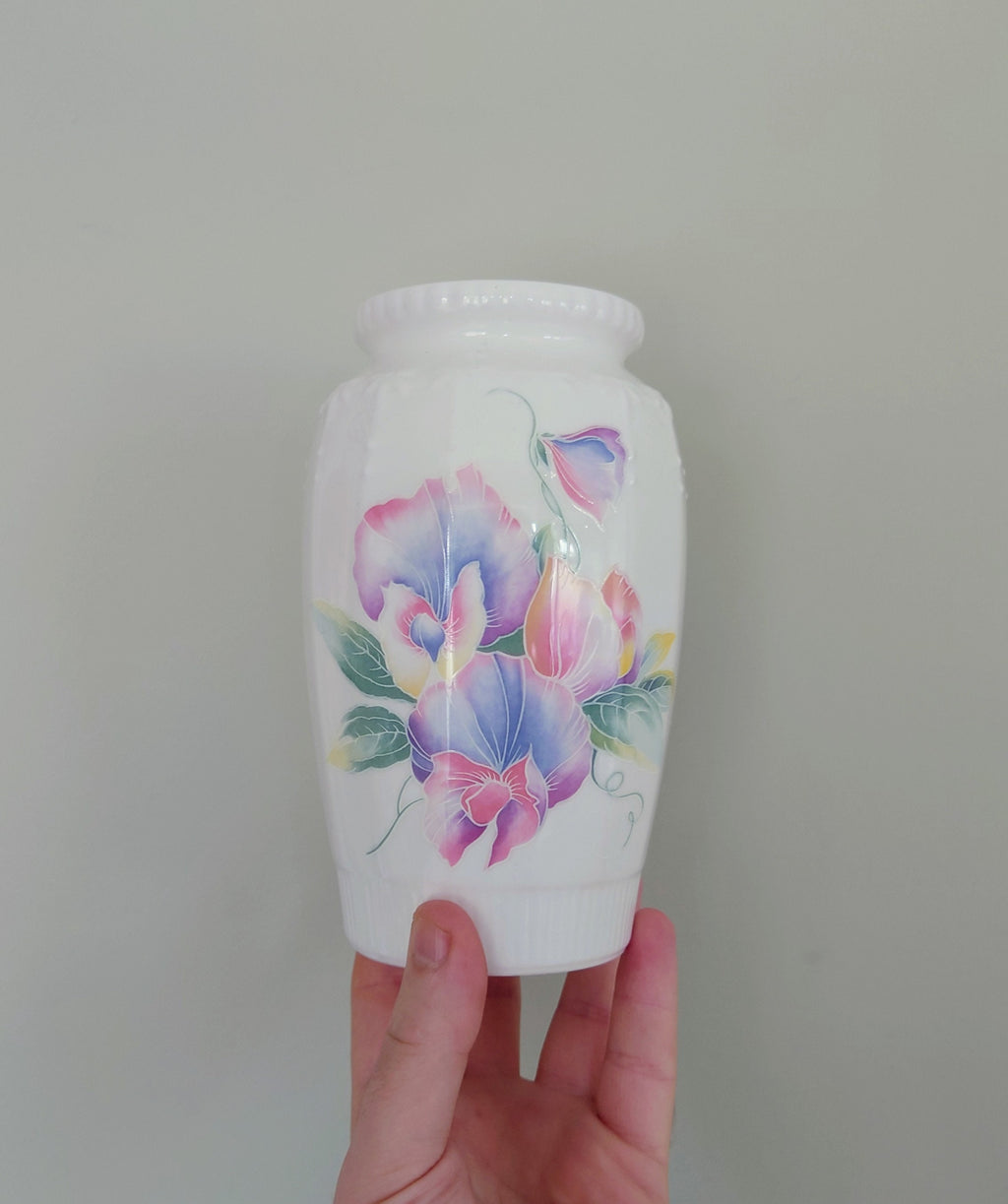 Little Sweetheart Aynsley Grecian Vase Vase Porcelain Made in England Little Sweetheart Pattern Collectable Vintage