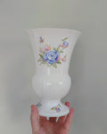Vintage Aynsley Large 7'' Vase Celeste Pattern Porcelain Made in England Collectable Vintage