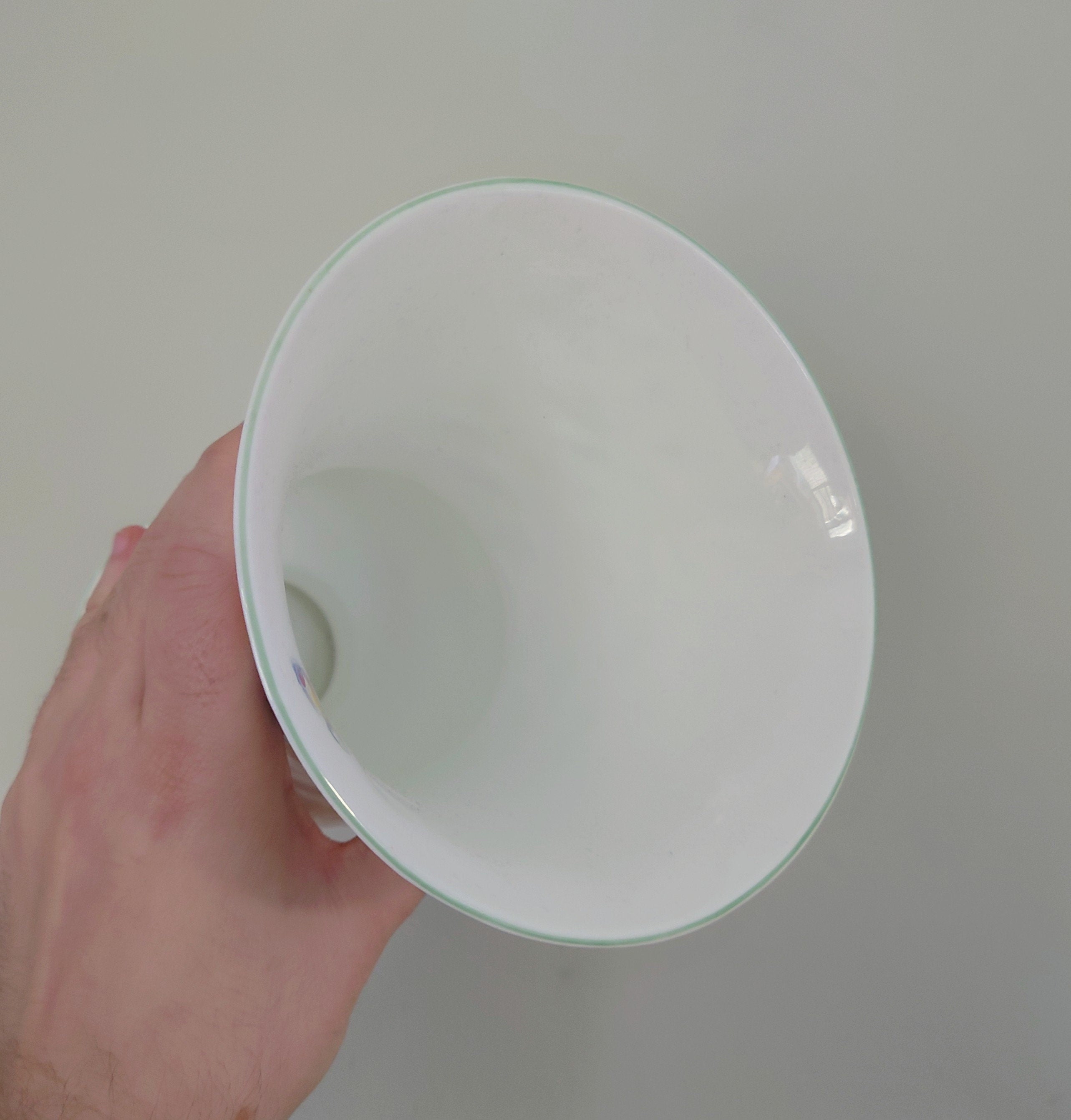 Vintage Aynsley Large 7'' Vase Celeste Pattern Porcelain Made in England Collectable Vintage