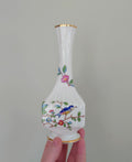 Aynsley 7" Bud Vase Pembroke (Gold Trim) Fine Bone China Porcelain Made in England Pembroke Pattern Collectable Vintage
