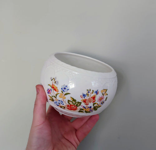 Aynsley Bowl  Cottage Garden Fine Bone China Porcelain Made in England Cottage Garden Pattern Collectable Gift Vintage