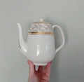 Vintage Teapot Coffee Pot Floral Pink and Gold Gilt Ceramic Tea/Coffee Maker Afternoon Tea Party Swinnertons Made in England Floral Gold