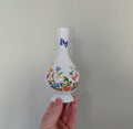 Aynsley Bud Vase Cottage Garden Fine Bone China Porcelain Made in England Country Cottage Pattern Collectable Vintage