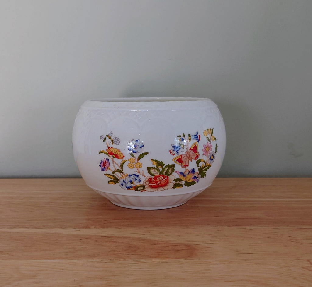 Aynsley Bowl  Cottage Garden Fine Bone China Porcelain Made in England Cottage Garden Pattern Collectable Gift Vintage