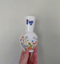 Cottage Garden Aynsley Bud Vase Small Porcelain Made in England Cottage Garden Pattern Collectable Vintage