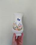 Aynsley Cascade Spiral Vase Cottage Garden Aynsley Fine Bone China Porcelain Made in England Cottage Garden Pattern Collectable Gift Vintage