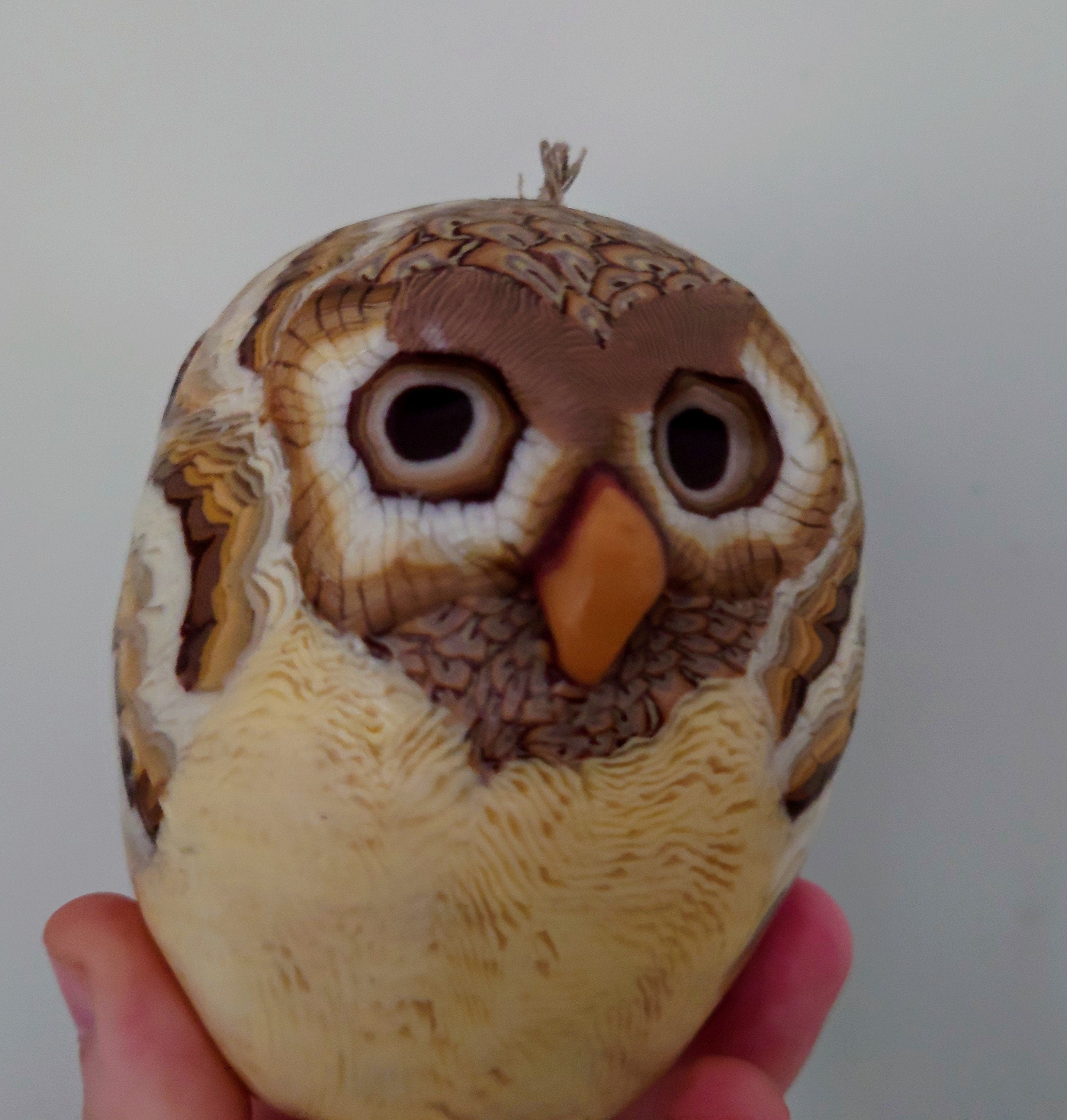 Owl Candle | Gifts for bird lovers | Owl decor |  | Unique candles | Colourful candles Kitsch Owl Candle Décor Figurine Ornament