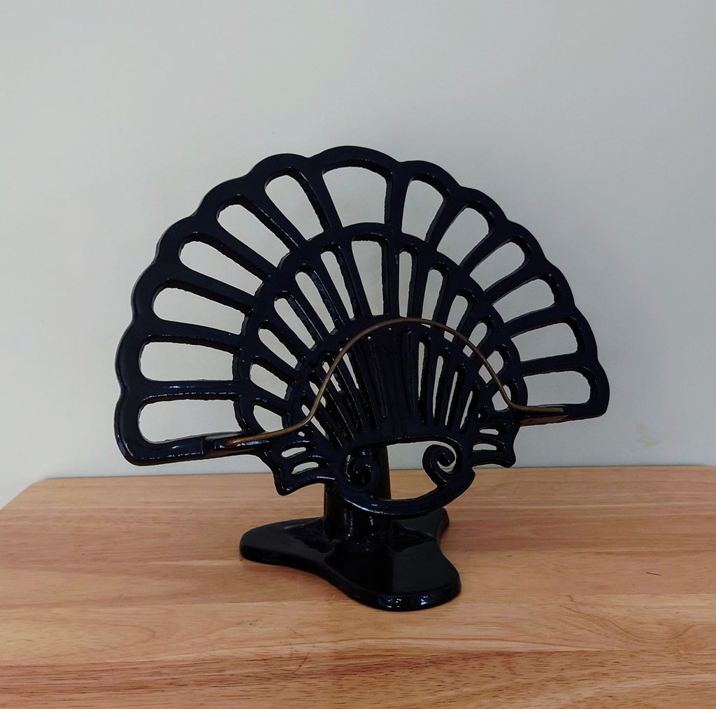 Vintage Book Stand Cast Iron Black Reading Desk Portable Sturdy Heavy Cast Iron Bookstand-Textbooks Books,bible stand