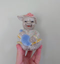 Vintage Piggy Bank Kitsch Money Box Pig Piggybank Ceramic Piggy Bank Tip Box Coin Bank Pig Figurine