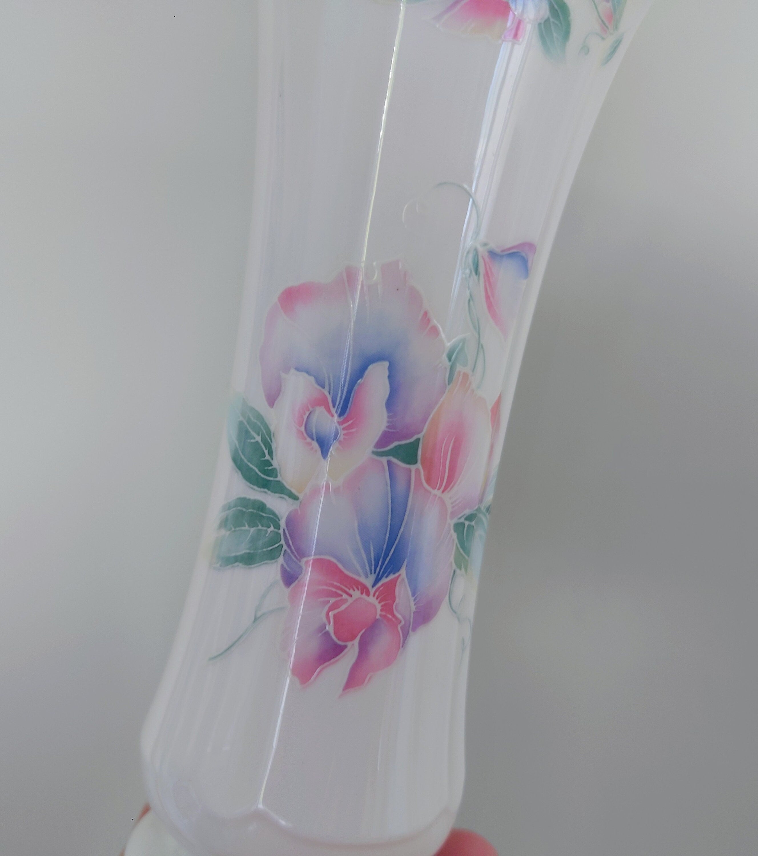 Little Sweetheart Aynsley Vase  6 3/4" Porcelain Made in England Little Sweetheart Pattern Collectable Vintage