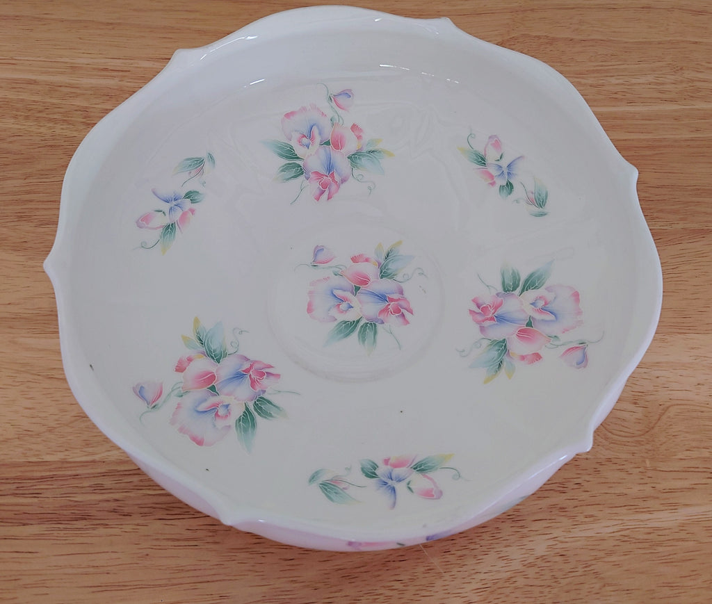 Aynsley - Little Sweetheart -   Serving Bowl Fine Bone China Porcelain Made in England Pattern Collectable Vintage Plate Fruit Bowl