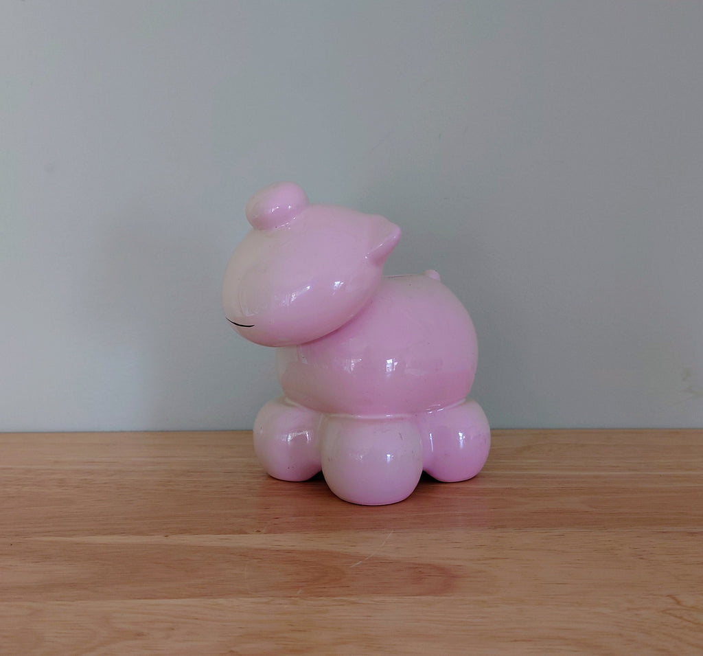 Vintage Piggy Bank Kitsch Money Box Pig Piggybank Ceramic Piggy Bank Tip Box Coin Bank Pig Figurine