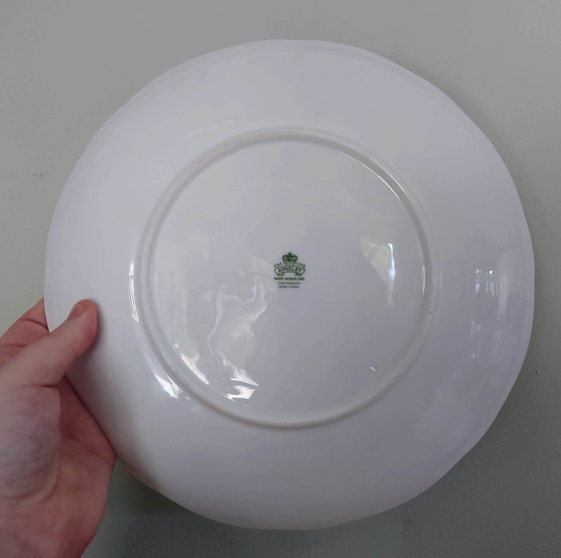Flat Cake Plate/Cheese Plate little sweetheart Fine Bone China Porcelain Made in England little sweetheart Pattern Collectable Vintage Plate
