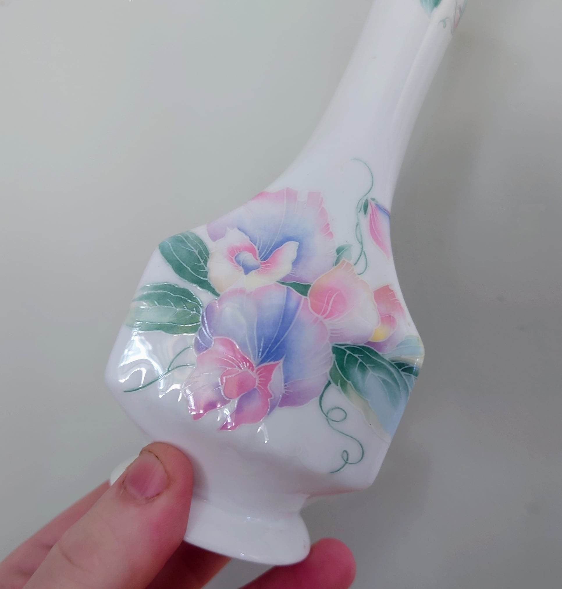 Little Sweetheart Aynsley Bud Vase Vase Porcelain Made in England Little Sweetheart Pattern Collectable Vintage