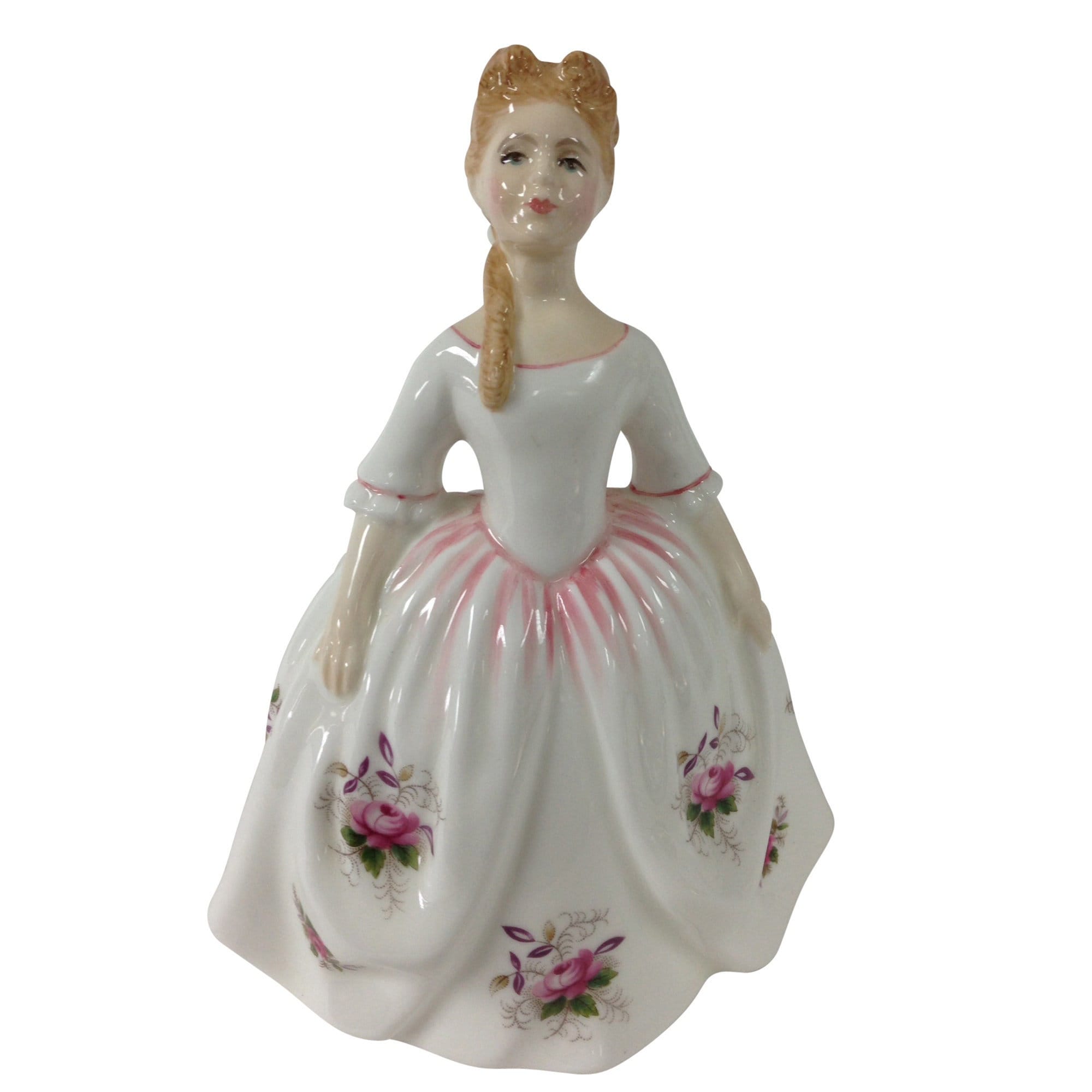 Vintage Royal Doulton Lady Figurine Lavender Rose HN3481  Royal Doulton Figurine
