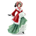 Royal Doulton Wintertime Figurine  HN3622 Christmas Day, Valerie Annand Design
