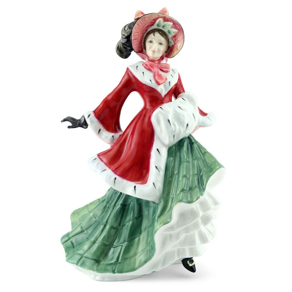 Royal Doulton Wintertime Figurine  HN3622 Christmas Day, Valerie Annand Design