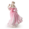 Royal Doulton Lady Figurine Lauren HN3975 Special Edition Figure of the Year 1999 Porcelain Pretty Lady Pink  Dress by Valerie Annand