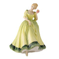 Royal Doulton Figurine  Paula HN2906  Royal Doulton Figurine Classic Pretty Ladies  Porcelain Sculpture Yellow dress by Pauline Parsons
