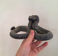 Handmade Cobra Snake Wax Candle - Handcrafted Snake Figurine Sculpture