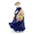 Royal Doulton Figurine Moonlight Stroll HN3954 Royal Doulton Figurine Classic Pretty Ladies  Porcelain Sculpture Red dress