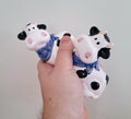 Adorable Cow Salt and Pepper Shakers - Hand-Painted Ceramic Farmhouse Decor