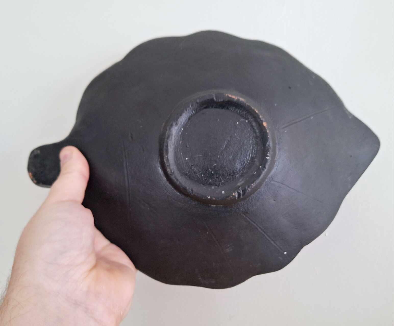 Vintage Mosaic Leaf-Shaped Decorative Dish  Mid-Century Modern Art Pottery Platter | Unique Home Decor