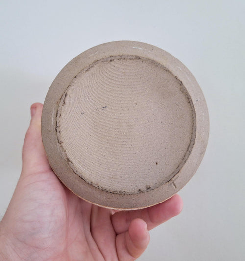 Handmade Stoneware Utensil Holder Rustic Drip Glaze Ceramic Kitchen Tool Crock - Farmhouse Style Kitchen Storage Jar - Utensil Crock Holder