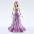 Royal Doulton February HN4971 Amethyst Swarovski Gemstone Figurine 6.25" | 2006-07