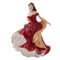 Royal Doulton Winter Ball Figurine HN5466 | Limited Edition | Seasons Series by Nada Pedley | Vintage Red & White Collectible 1996-1997