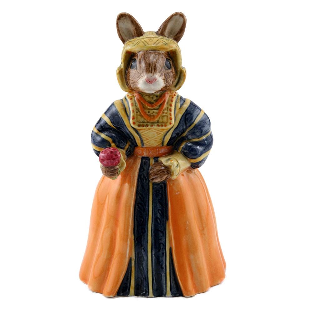 Royal Doulton Bunnykins Tudor Collection - Select Your Own Tudor Character Figurine | English Heritage Hand-Painted Collectibles