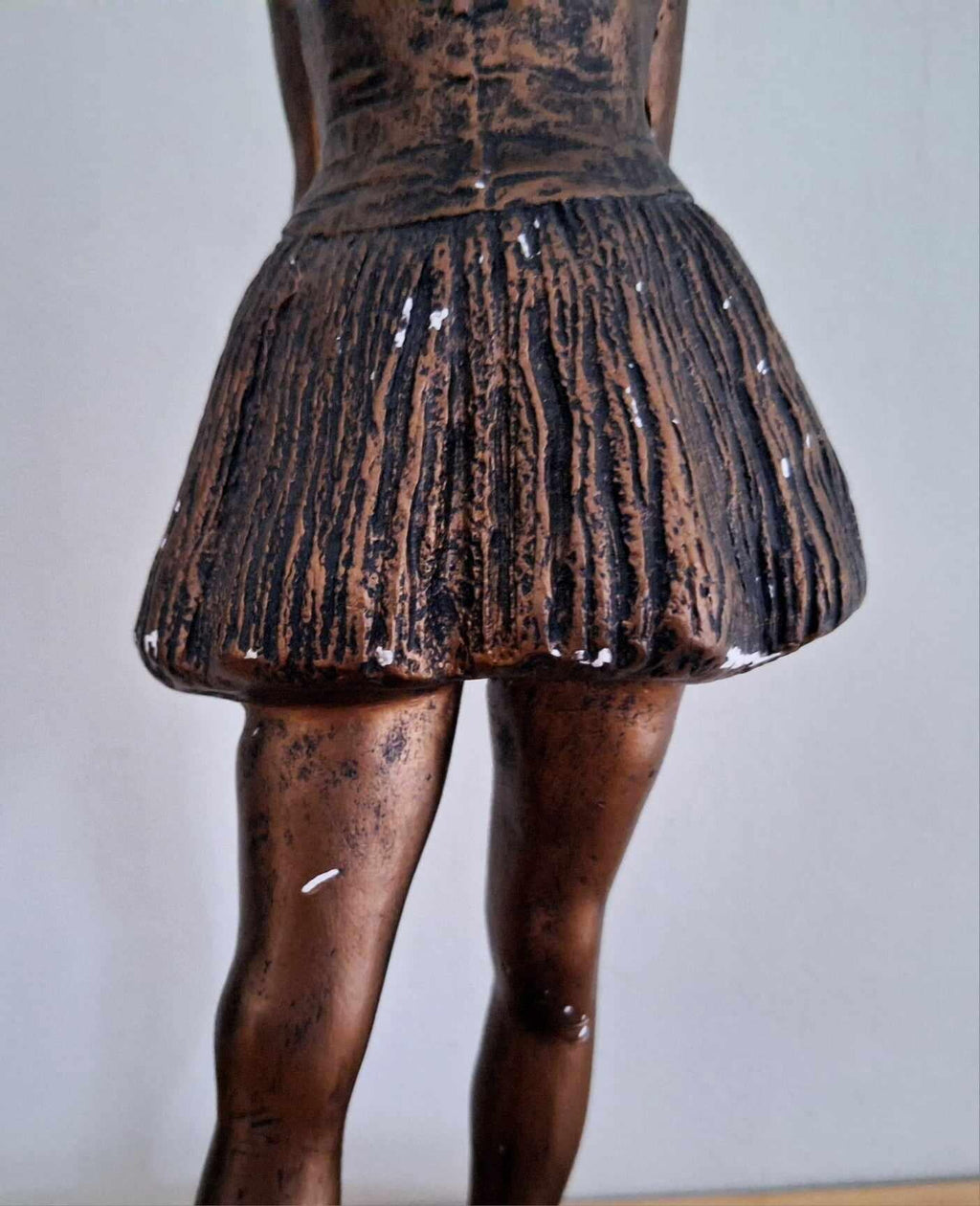 Vintage Sergey Eylanbekov Ballerina Sculpture for Alva Studios - Inspired by Edgar Degas - 16.5" Tall, Signed Alva 90