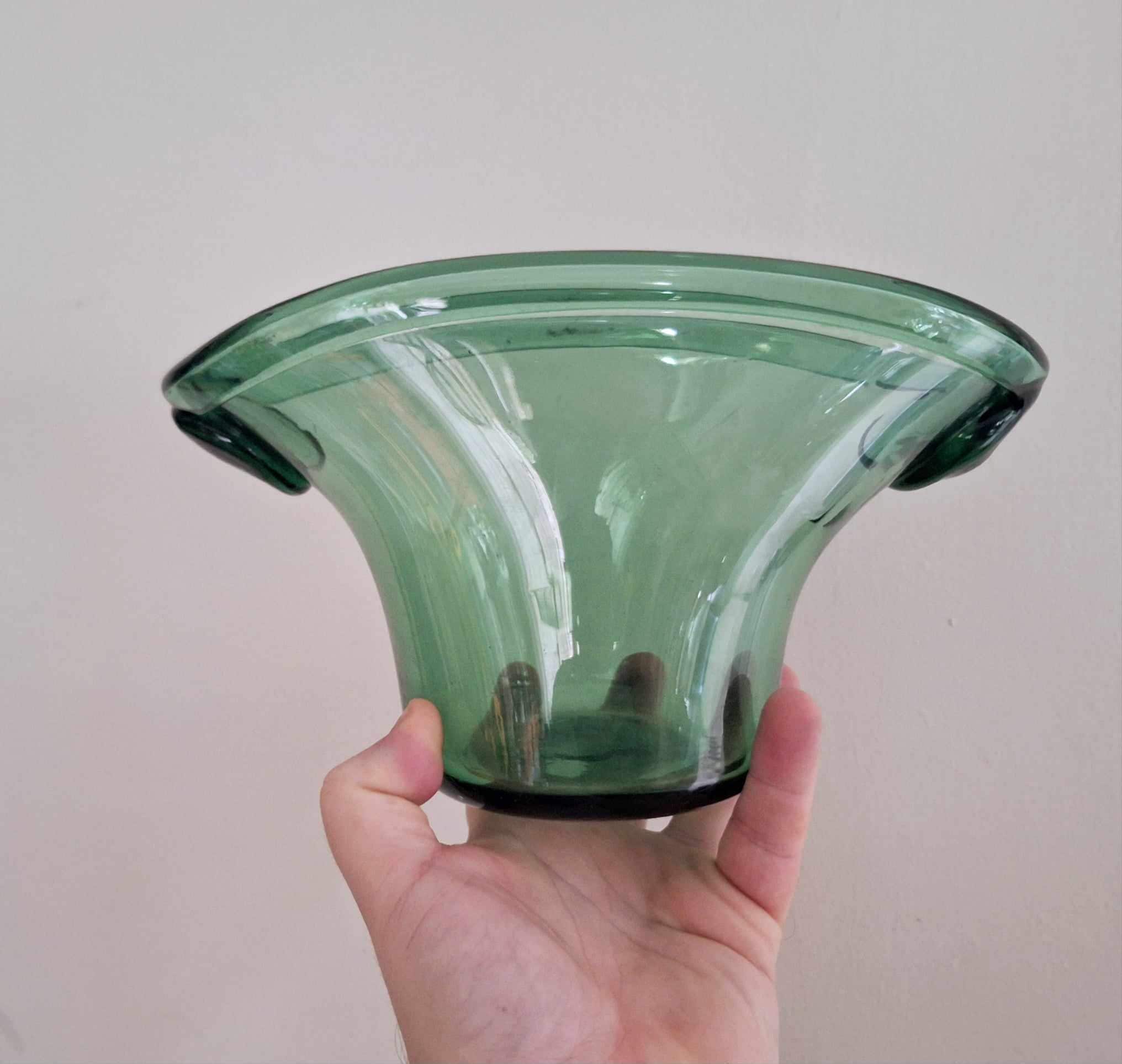 Select Your Own Ruby, Cranberry, or Green Glassware  Vintage Handcrafted Elegance  Bowls, Vases, and More