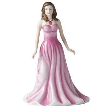 Royal Doulton Figurine A Loving Thought HN5253, Breast Cancer Charity Support, Fine Bone China, Hand-Painted Collectible