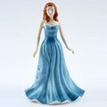 Royal Doulton Gemstones Collection December Figurine HN4981, Turquoise Birthstone, Swarovski Gem, Fine Bone China, Hand-Painted Gift
