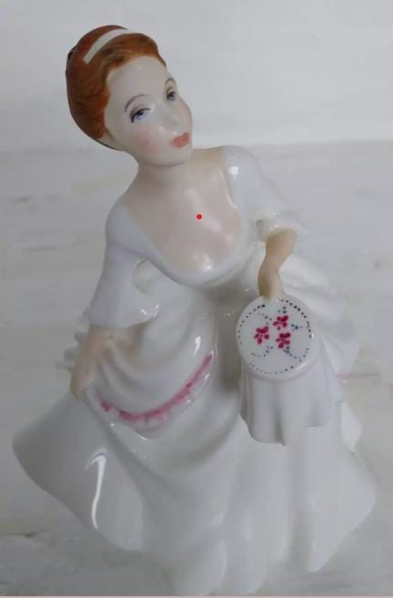 Carol HN2961 Royal Doulton Figurine Vanity Fair Ladies, 19th Century British High Society, Hand-Painted Bone China Collectible