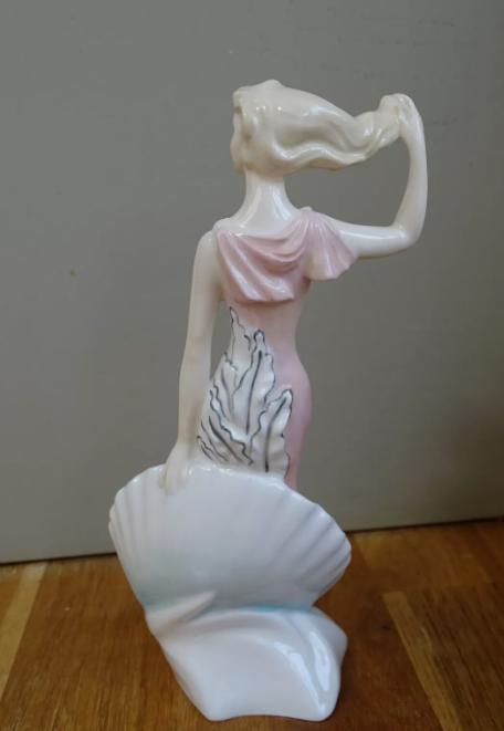 Royal Doulton “Sea Sprite HN2191 Figurine | Teenagers Series | Peggy Davies Design | Pink & Blue Dress | 19581962 Vintage Collectible